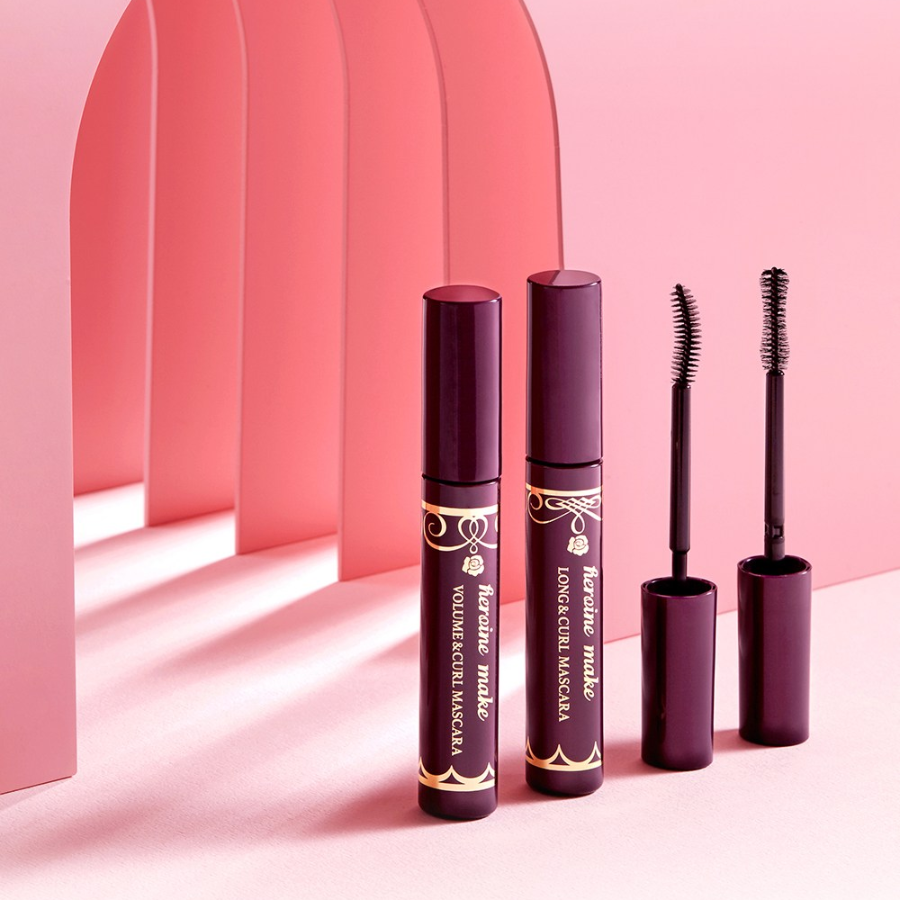 Тушь для ресниц Heroine Make Kiss Me Long & Curl EX 6 г, глубокий черный, 1 шт (скидка -39%)