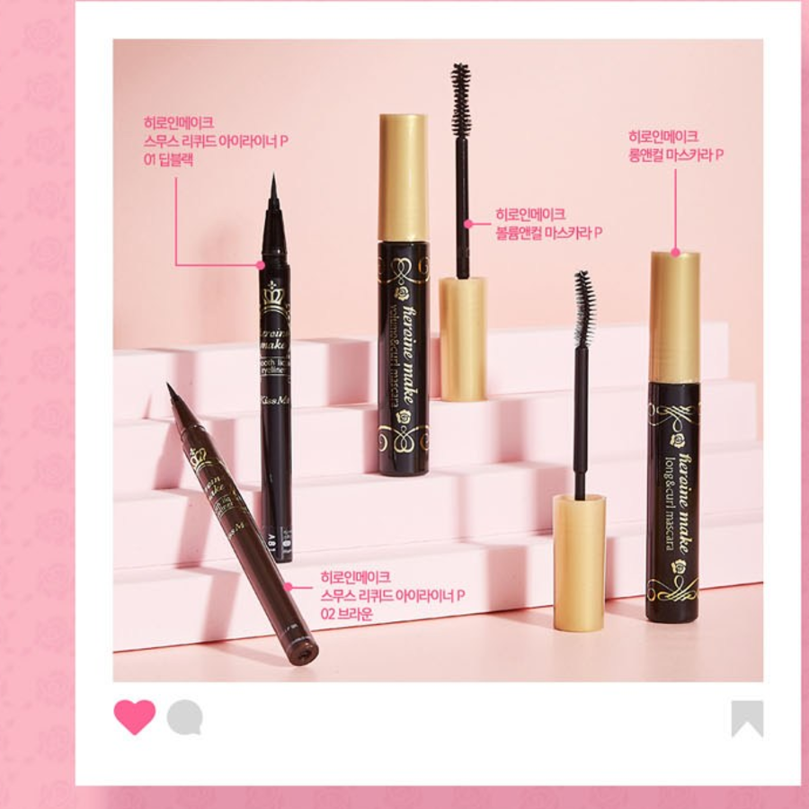 Тушь для ресниц Heroine Make Long & Curl P 6г (скидка -46%)