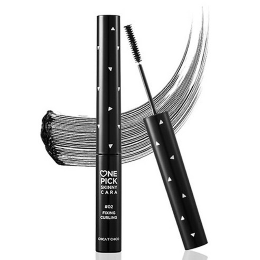 Chikaichiko One Pick Skinny Cara Тушь для ресниц, 3 г, № 2, фиксирующая завивка, 1 шт
