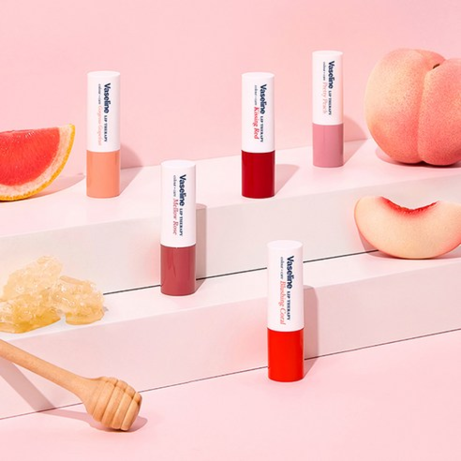 Бальзам для губ с вазелином для ухода за цветом губ