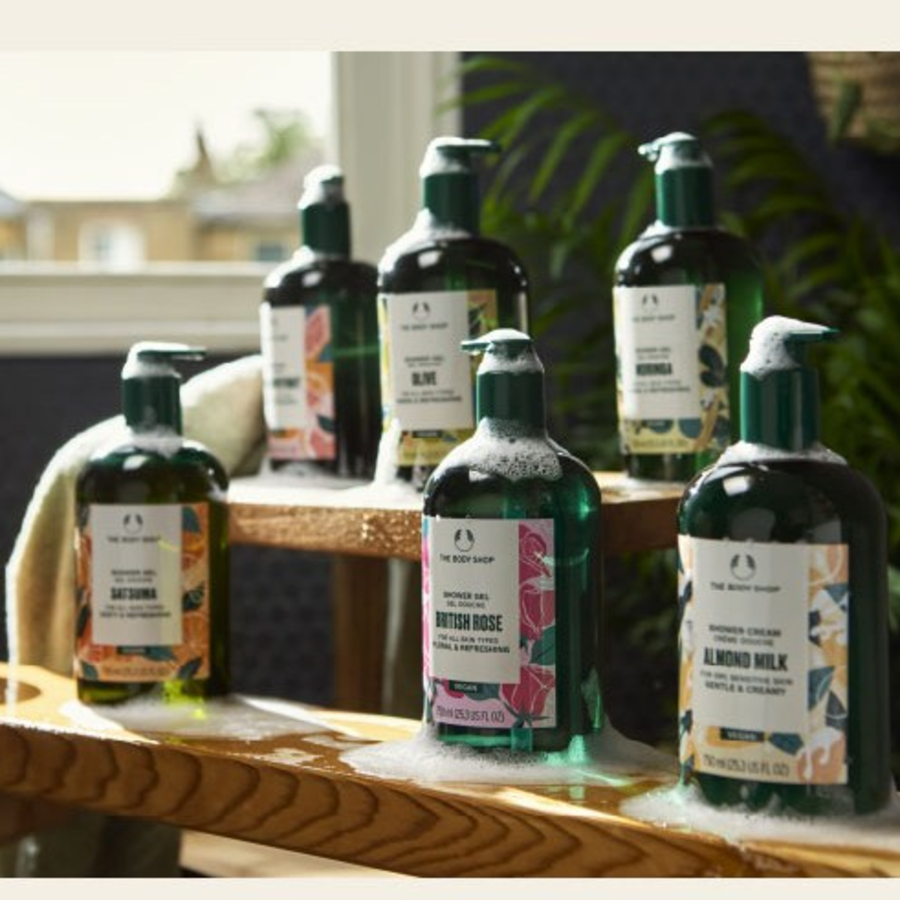 The Body Shop Гель для душа Moringa с цветочным ароматом, 750мл