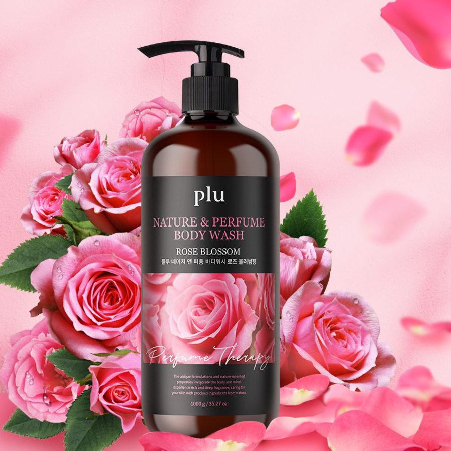 Гель для тела Plu Nature & Perfume с ароматом цветков розы, 1 кг
