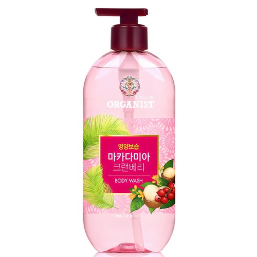 Organist Гель для душа с клюквой и макадамией, 480 мл