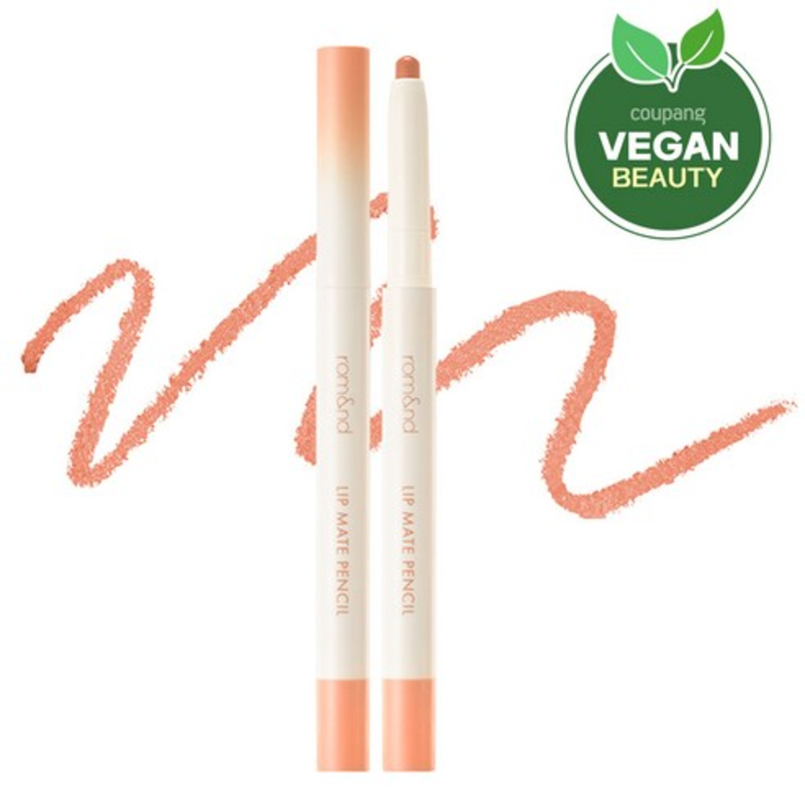 карандаш для губ rom&nd lip mate, 0,5 г, 01 нежный персик (скидка-38%)