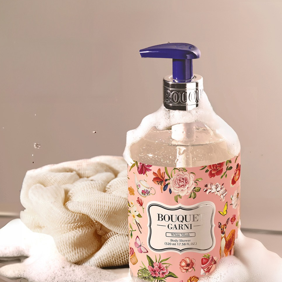 Ароматный гель для душа Bouquet Garni Белый мускус, 520 мл