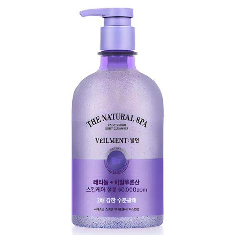 Bellman Spa Moisture Glow Мягкий кислотный скраб для душа с ароматом жасмина, 580 мл