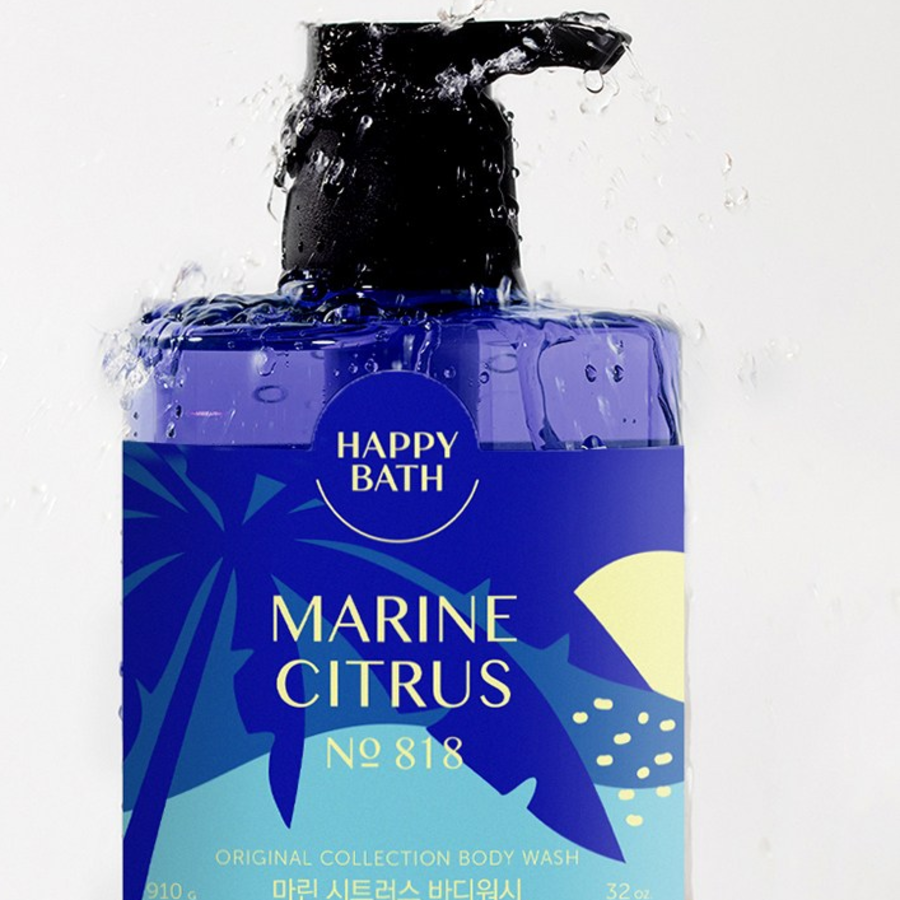 Happy Bath Original Collection гель для душа «Морской цитрус», 910 г