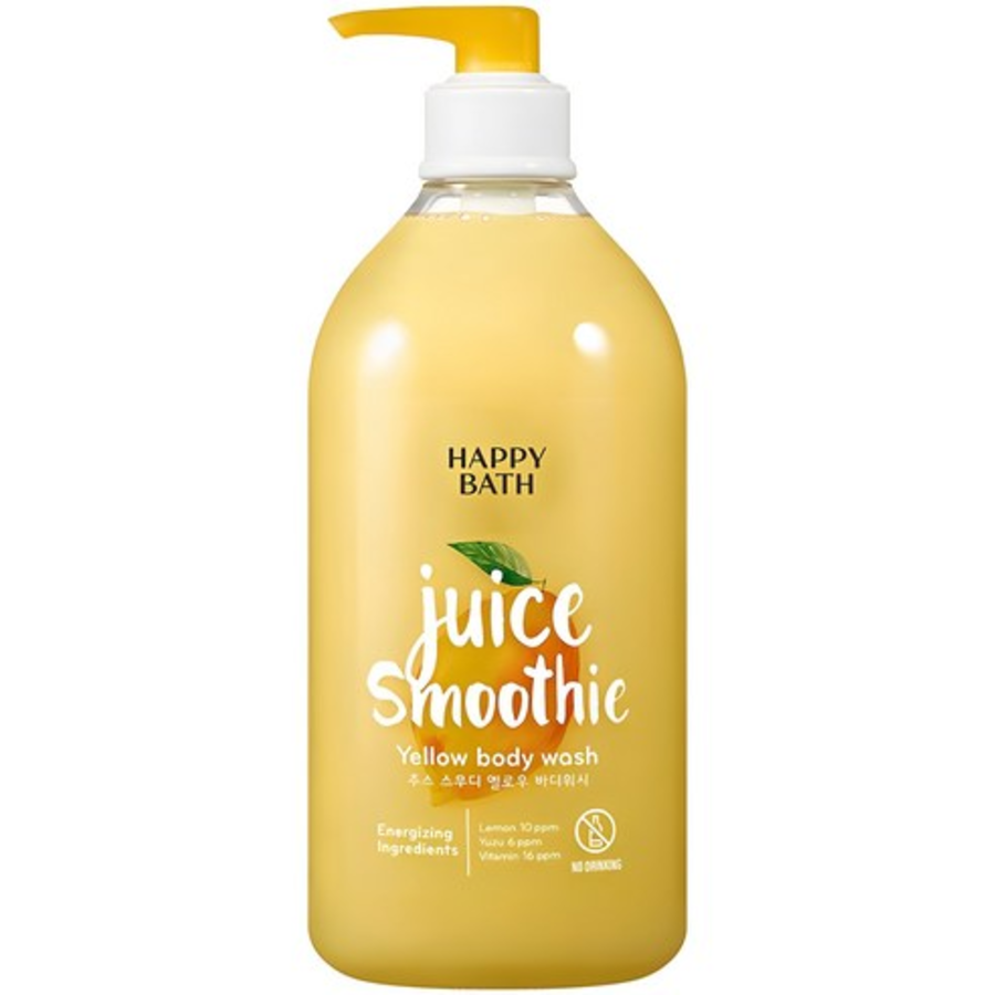 Happy Bath Juice Smoothie Желтый гель для тела, 820 г