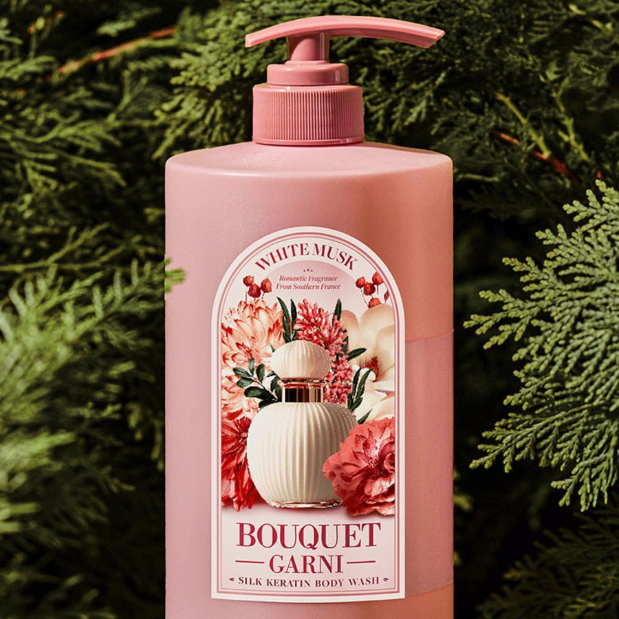 Bouquet Garni Увлажняющий гель для душа с ароматом белого мускуса, 1л