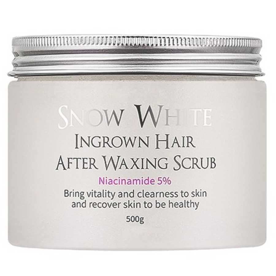 Beauty Recipe Snow White – скраб против вросших волосков после депиляции, 500 г