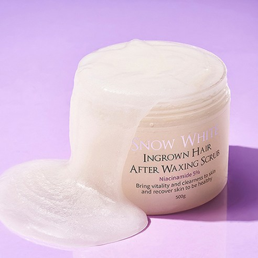 Beauty Recipe Snow White – скраб против вросших волосков после депиляции, 500 г