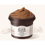 SKINFOOD Black Sugar Perfect Essential Scrub 2X – многофункциональный сахарный скраб для лица, 210 г