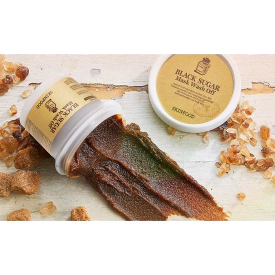 Маска для умывания Skinfood Black Sugar Mask, 120 г