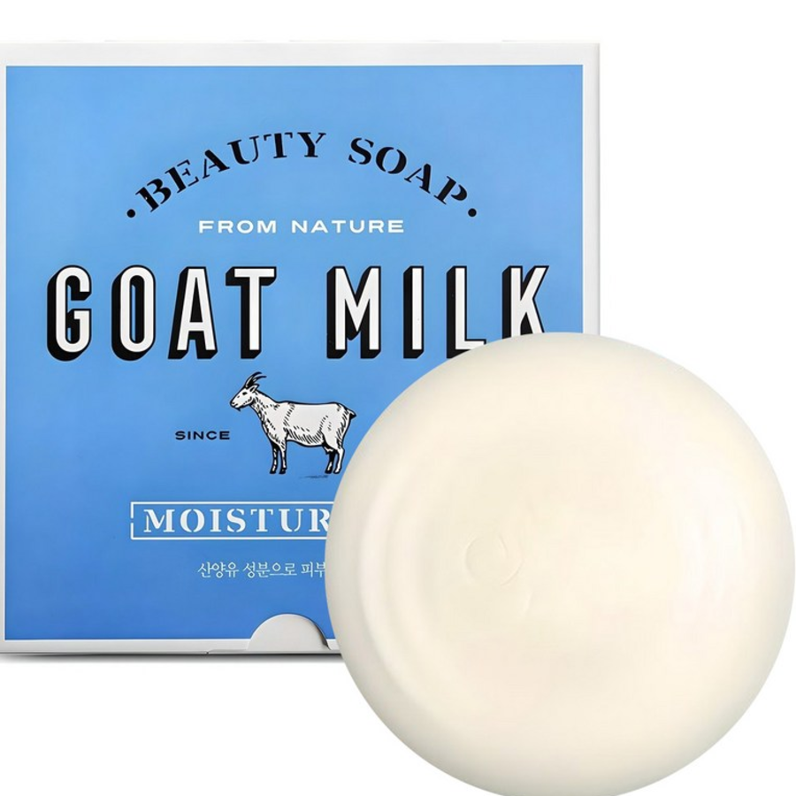 Мыло Shower Mate New Goat Milk с ароматом белого молока, 90г