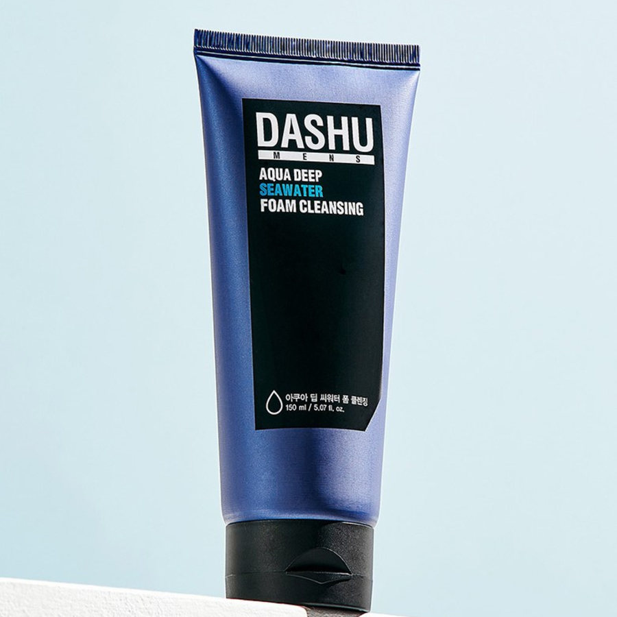 Dashu Aqua Deep Sea Water Foam Cleansing – это кремовая пенка для умывания  150 мл