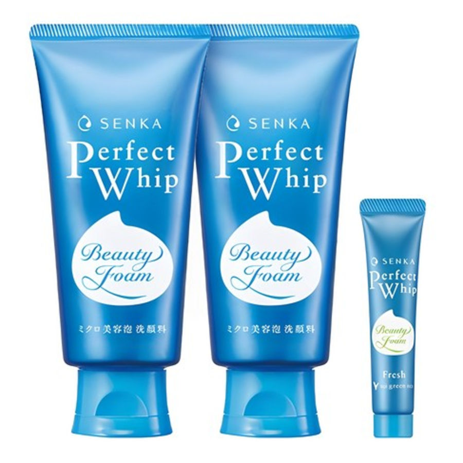 Senka Perfect Whip Facial Wash, 255 г