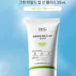 Dr.G Green Mild Up Sun Plus SPF50+ PA++++, 35 мл