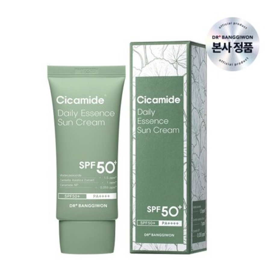 COSNIES CICAMIDE DAILY ESSENCE СОЛНЦЕЗАЩИТНЫЙ КРЕМ SPF50+ PA++++, 50 мл