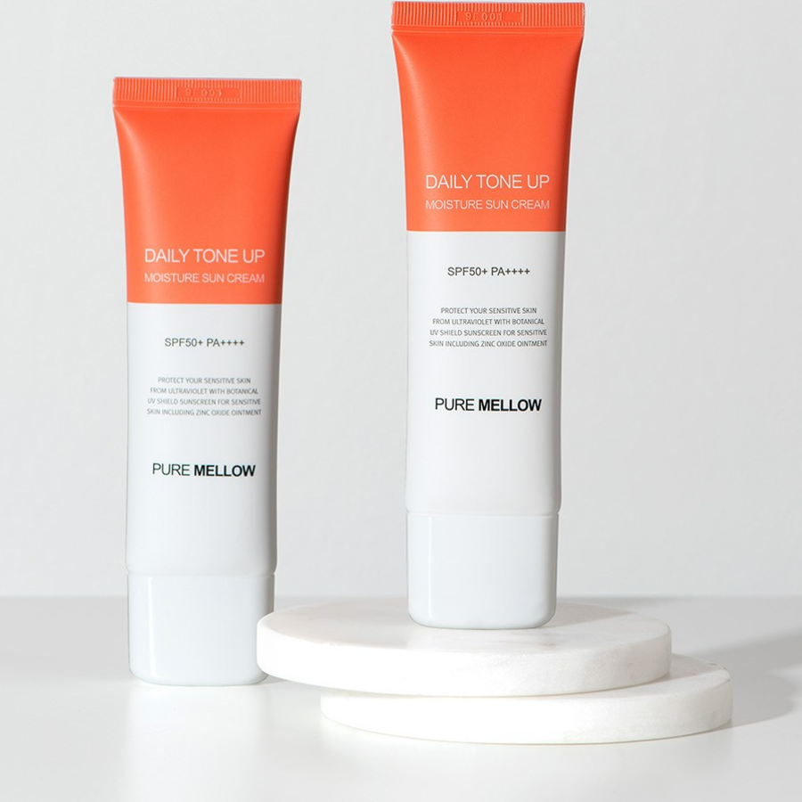 Pure Mellow Ежедневный увлажняющий солнцезащитный крем SPF50+ PA++++, 50 мл