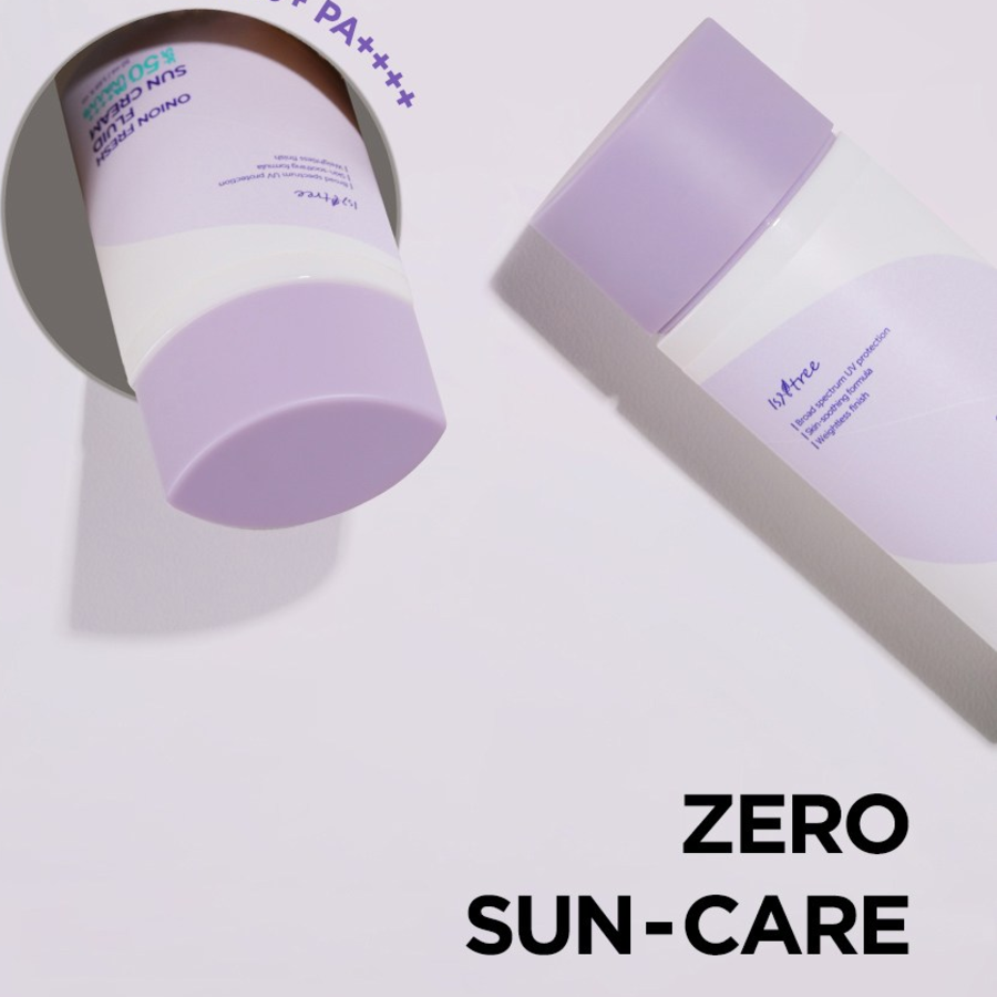 Isntree Onion Fresh солнцезащитный крем-флюид SPF50+ PA++++, 50 мл