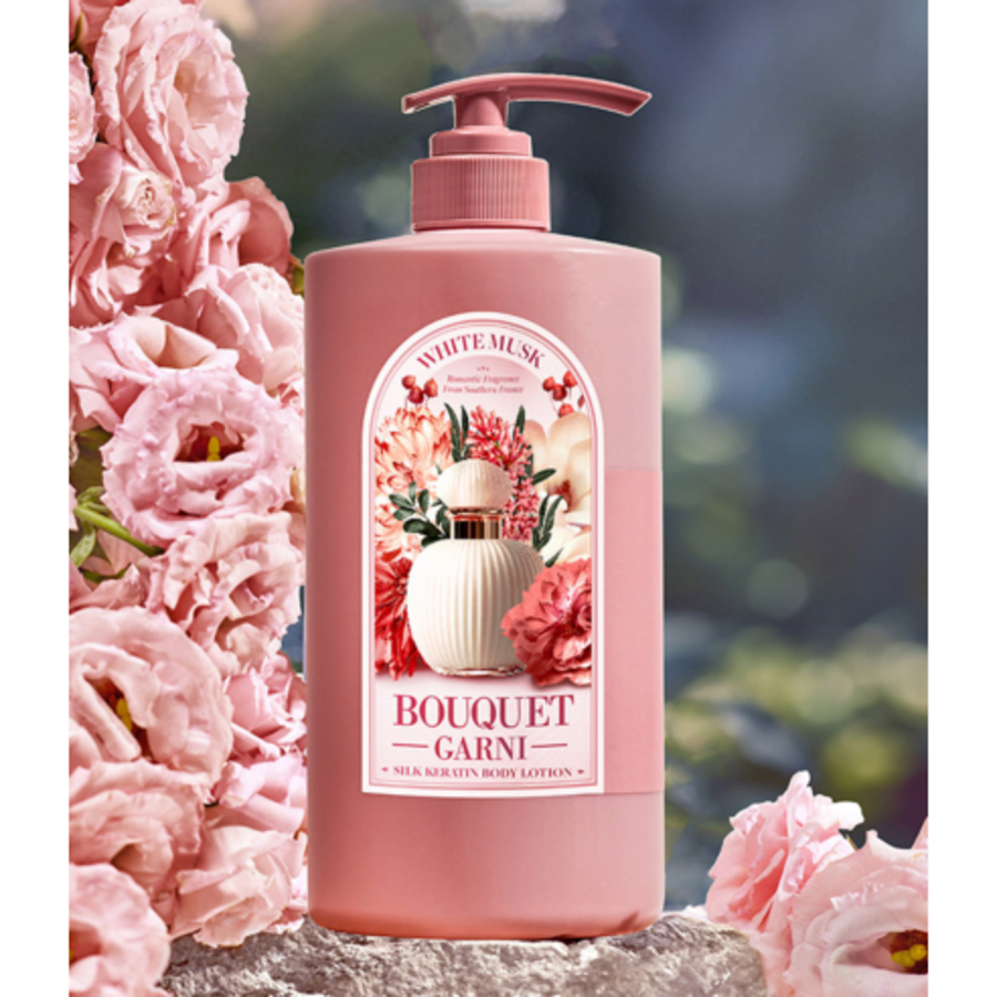 Увлажняющий лосьон для тела Bouquet Garni с белым мускусом, 1 л