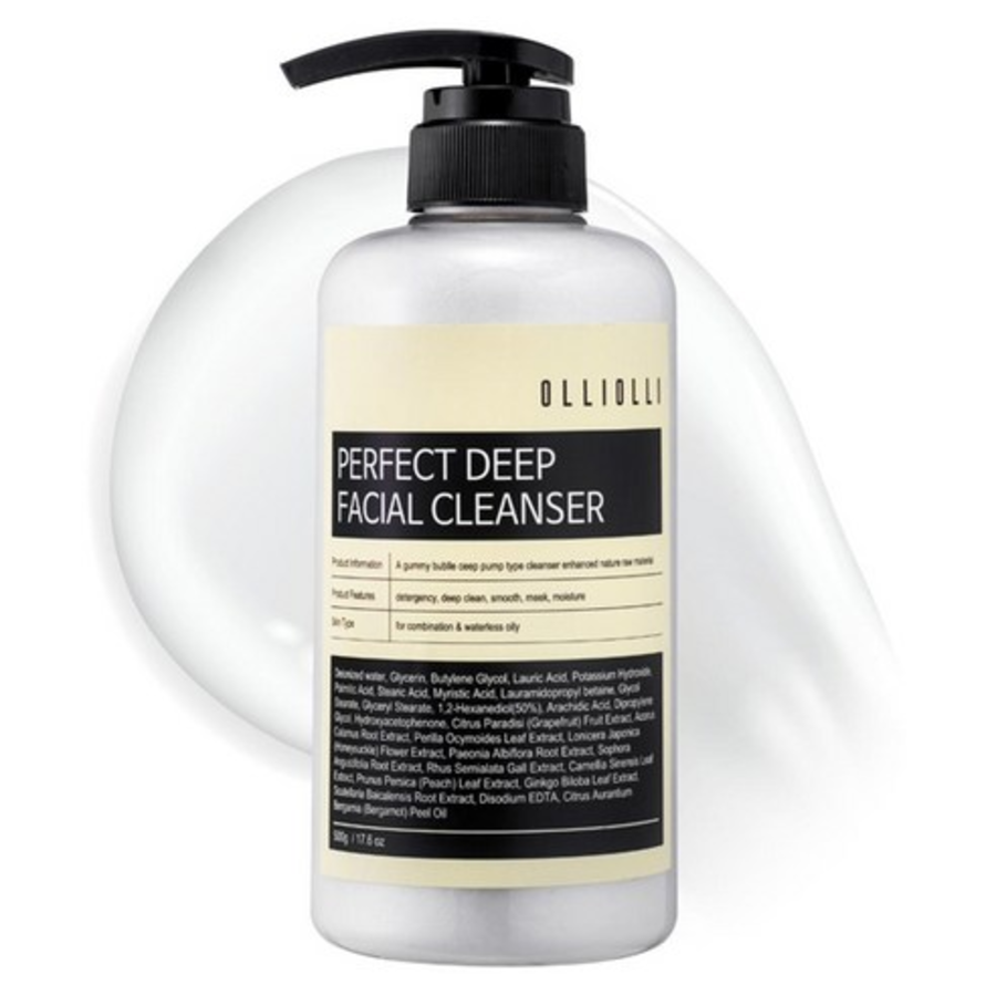 Olli Olli  Perfect Deep Foam Cleansing очищающая пенка, 500 мл