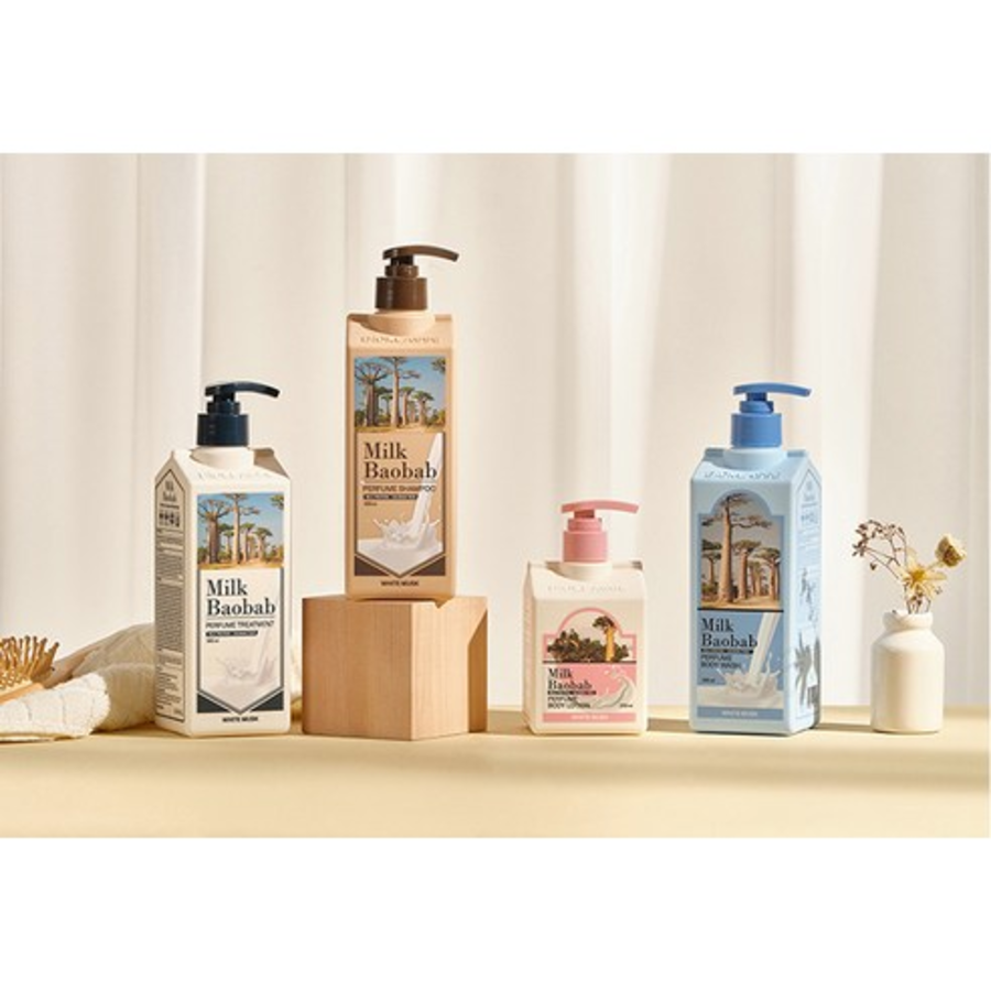 Молочный лосьон для тела с ароматом баобаба и белого мускуса, 250 мл