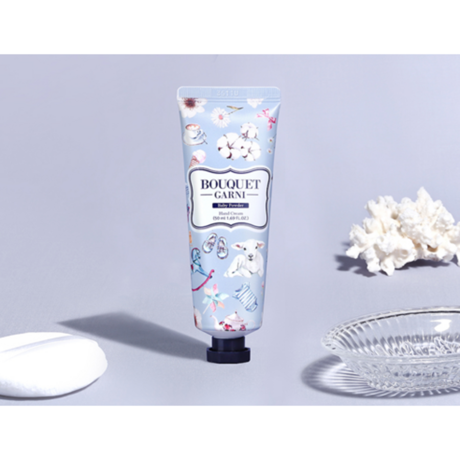 Крем для рук Bouquet Garni с ароматом детской присыпки, 50 мл