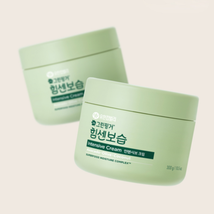 Мощный увлажняющий интенсивный детский крем Green Finger 300 г