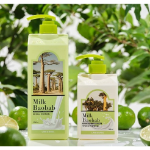 Молочко для тела "Баобаб" с лаймом и базиликом, 1 л