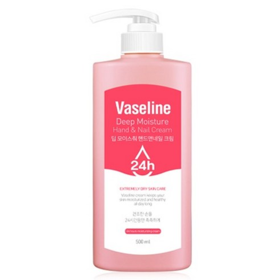 Вазелиновый 24-часовой увлажняющий крем для рук и ногтей, 500 мл