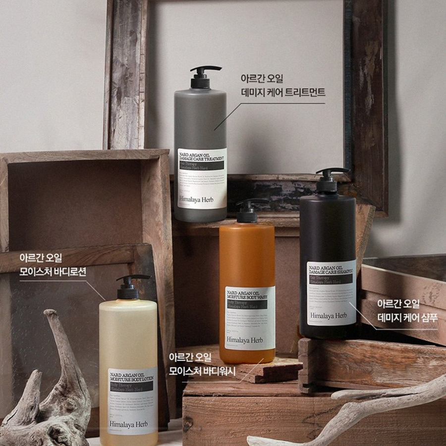 Nard Bouquet Garni Argan Oil Шампунь для ухода за повреждениями, 1,5 л