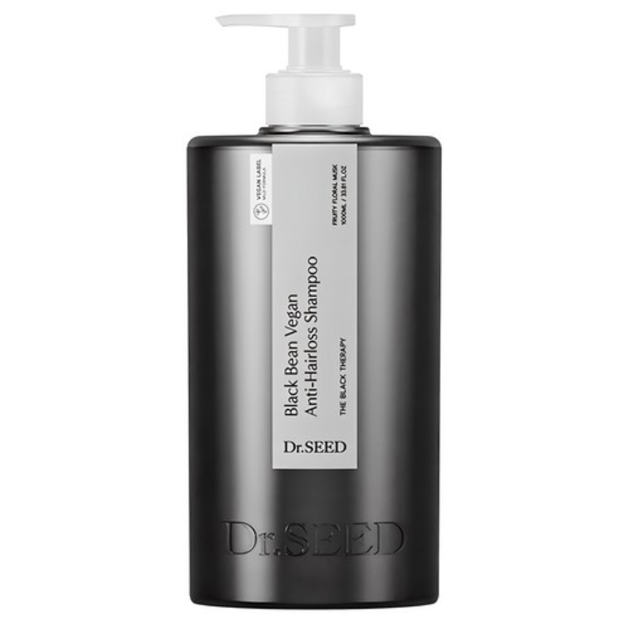Dr. Seed Black Bean Vegan Шампунь против выпадения волос Фруктово-цветочный мускус, 1 л, 1 шт. (скидка-42%)