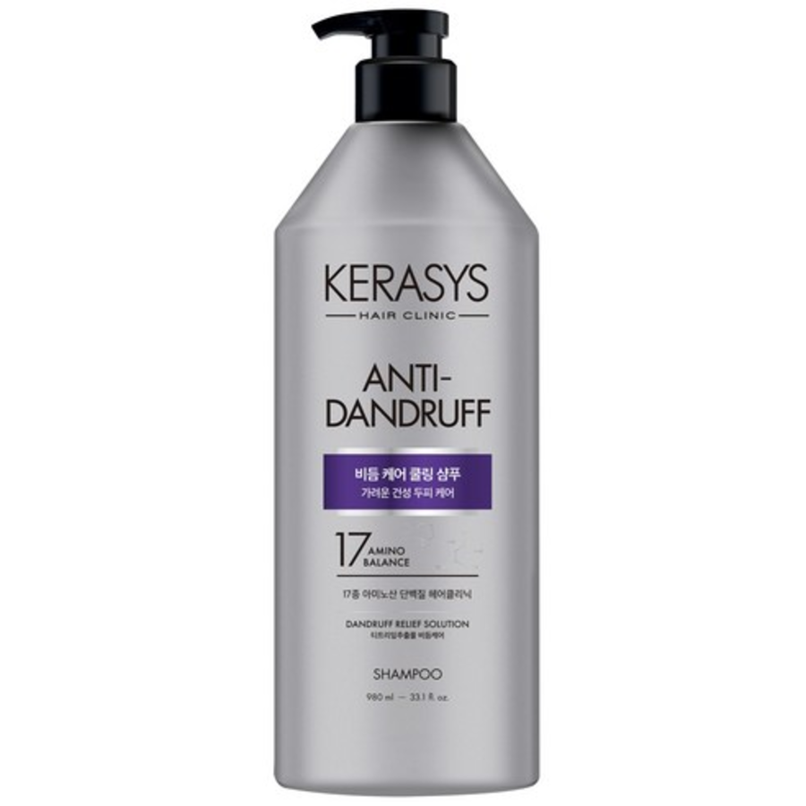 Kerasys Scalp Dandruff Care Охлаждающий протеиновый шампунь, 980 мл,