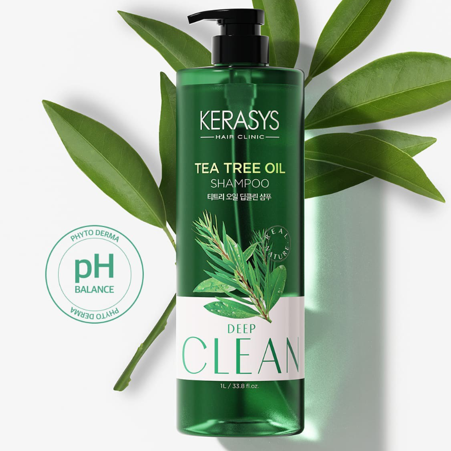 Kerasys Шампунь с маслом чайного дерева, 1л