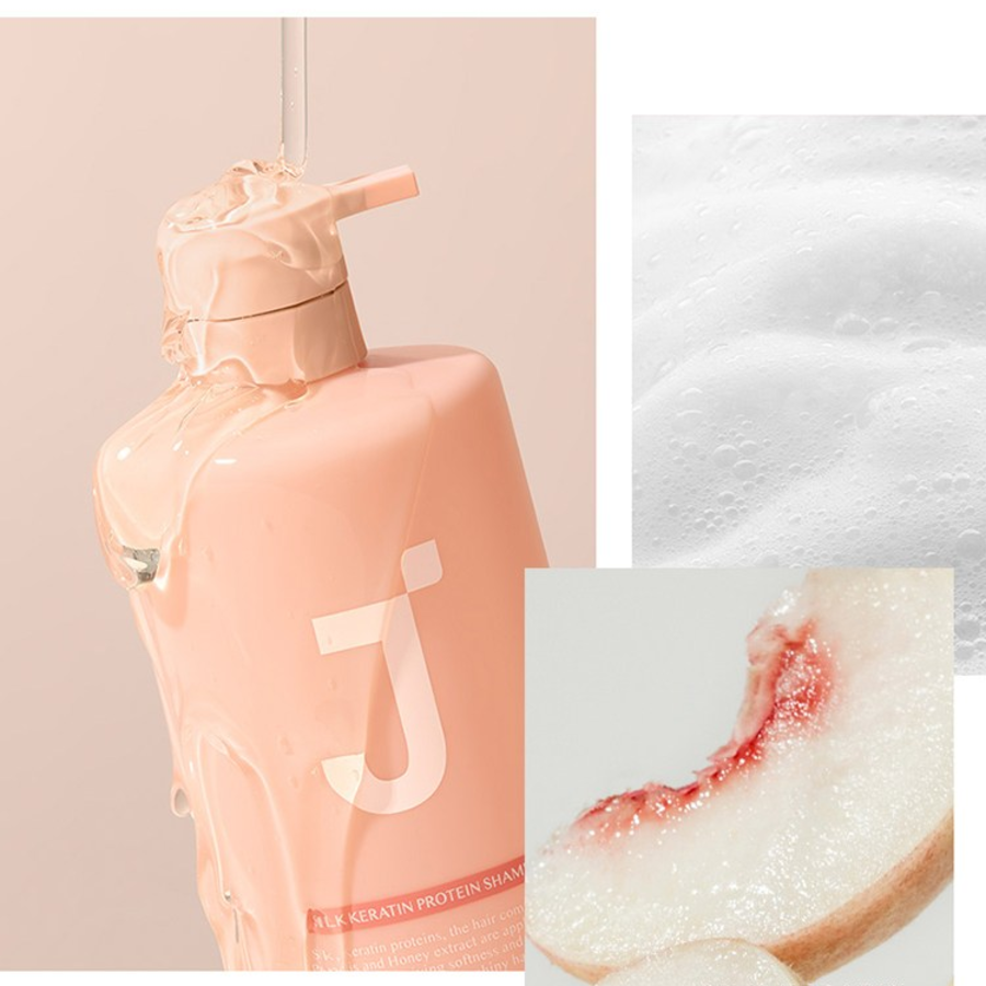 Jay Forest Silk Keratin Protein Шампунь Peach Edition, 1л