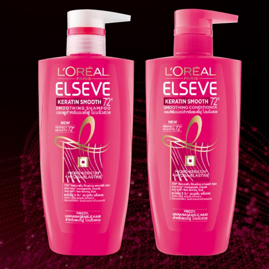 L'Oréal Paris Кератиновый разглаживающий шампунь, 410мл