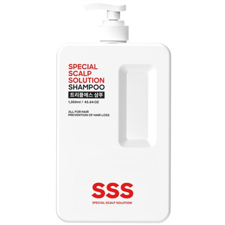 Triple S слабокислотный шампунь против выпадения волос, 1,35 л