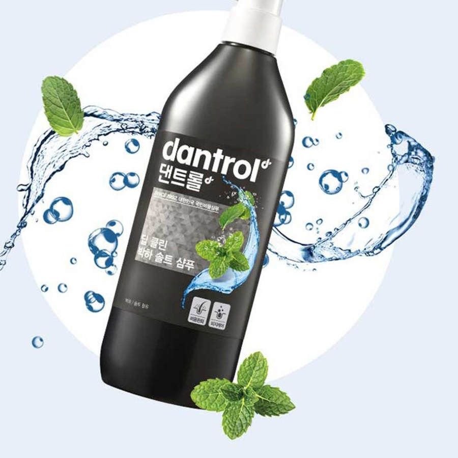 Dantrol Deep Clean Шампунь с солью мяты, 820мл