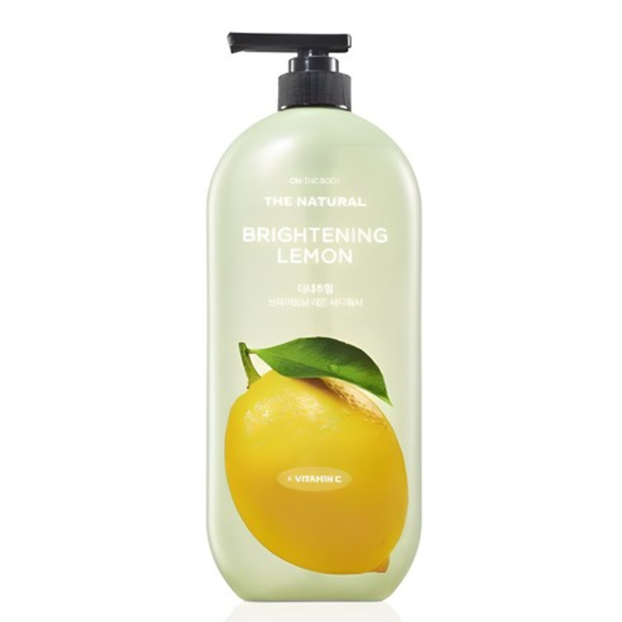 Natural Lemon Brightening Body Wash, 900 г