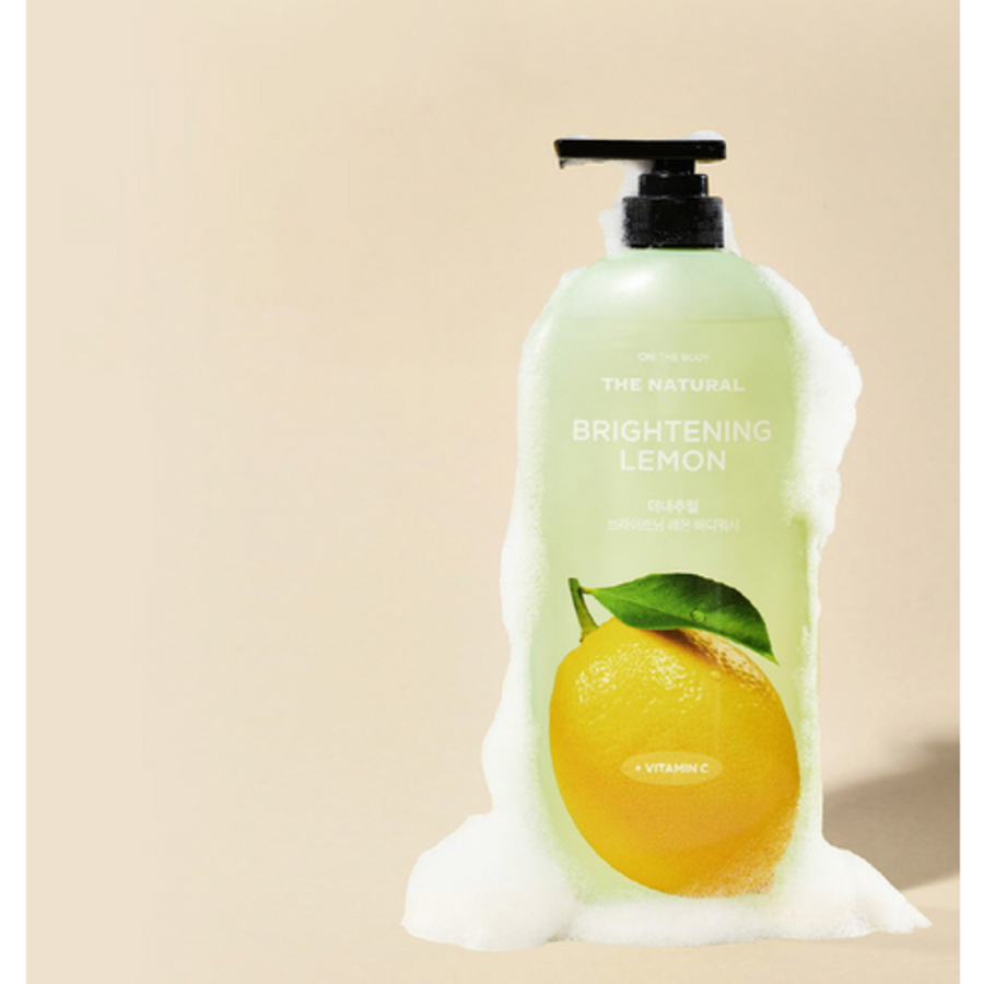 Natural Lemon Brightening Body Wash, 900 г