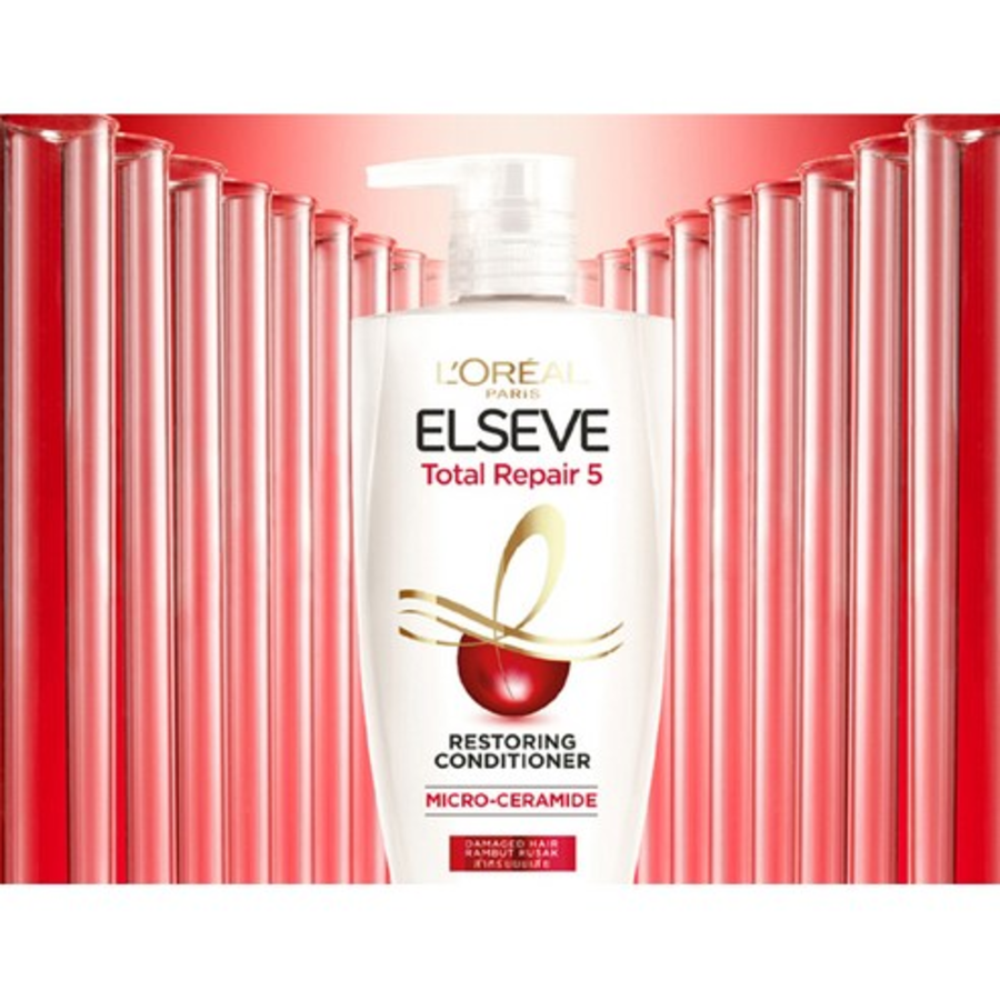 L'Oréal Paris Elseve Total Repair 5 Кондиционер для волос с дыней, фруктово-цветочный, 410 мл