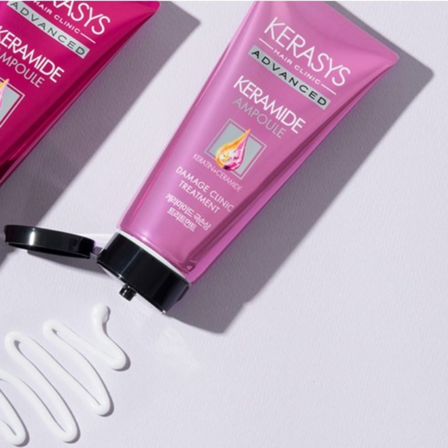 Средство для интенсивного ухода за волосами с керамидами Kerasys, 200 мл