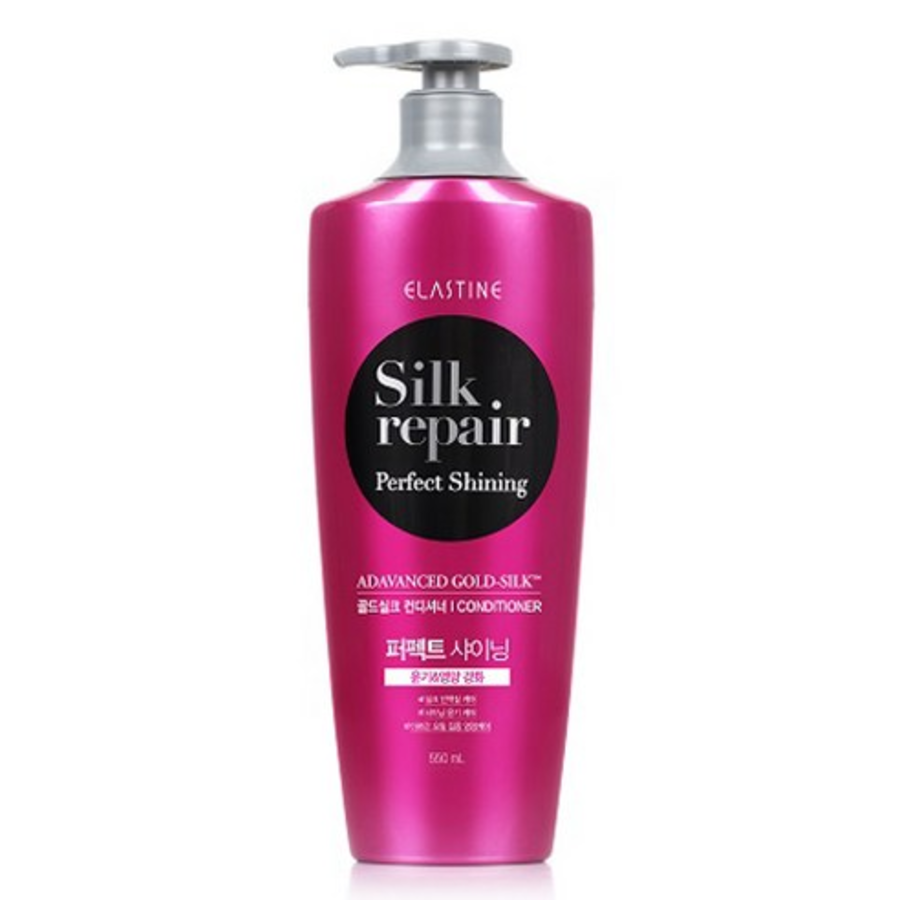 Восстанавливающий кондиционер Elastine Silk Gold Silk Perfect Shining Conditioner, 550 мл