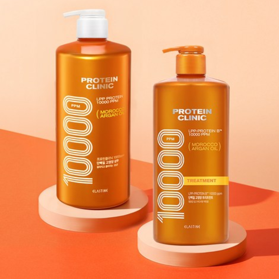 Elastin Protein Clinic 10000 - Средство для ухода за белками с высоким содержанием питательных веществ, Цветочно-мускусный аромат, 1 л