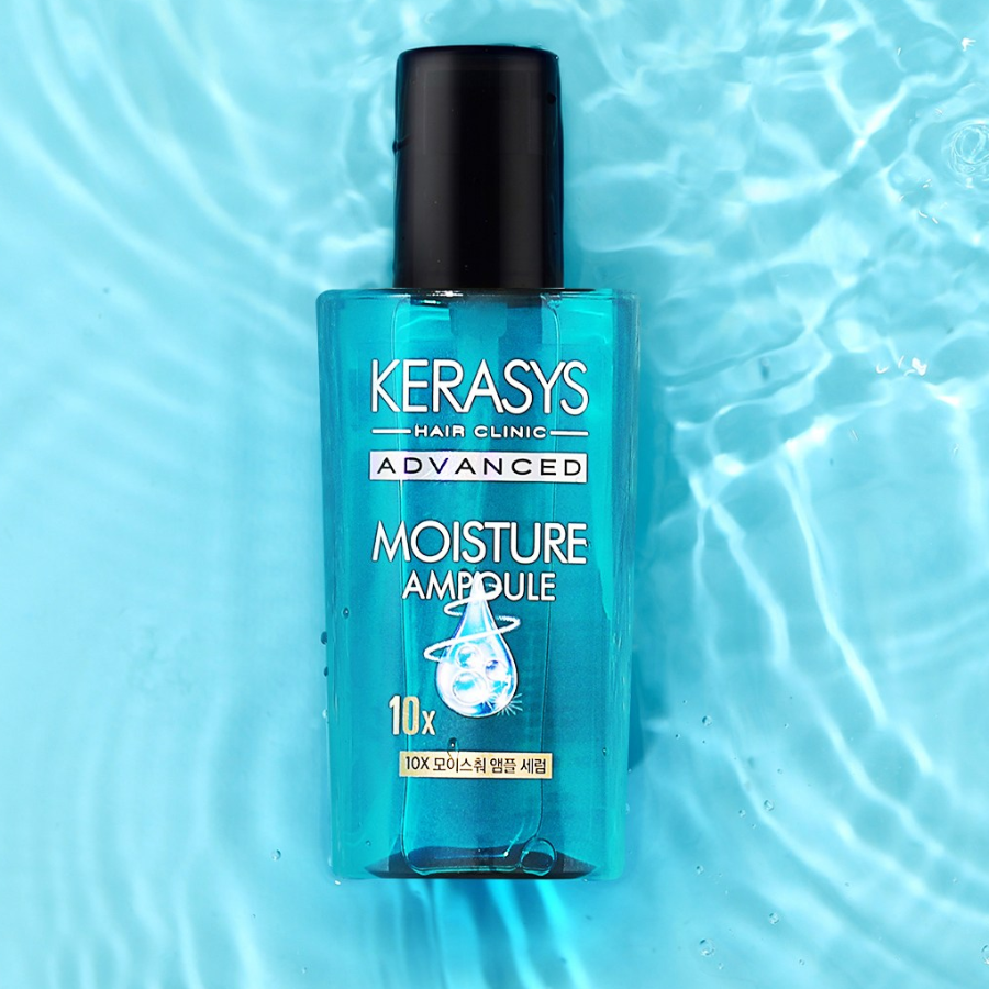 Kerasys Advanced 10X Moisture Ампульная сыворотка для волос, 80 мл