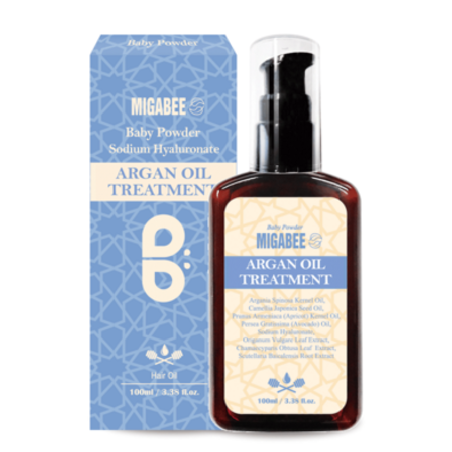 Migavi Argan Oil эссенция для очень повреждённых волос с кератином и растительным протеином, 100 мл