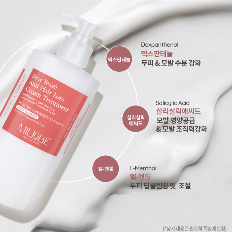 Крем от выпадения волос Milove с пивными дрожжами и цветочным фруктовым ароматом (скидка-32%)