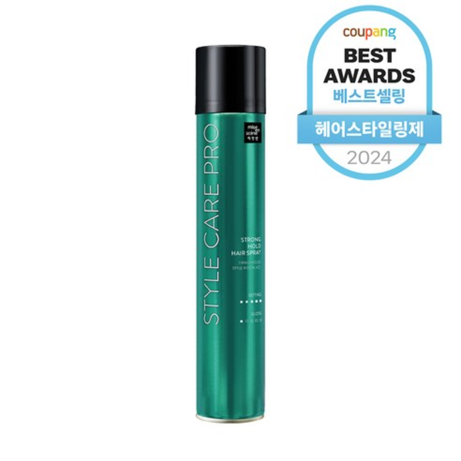 Лак для ухода за волосами Mise en Scene Style Care сильной фиксации, 300 мл, 1 шт. (скидка-40%)