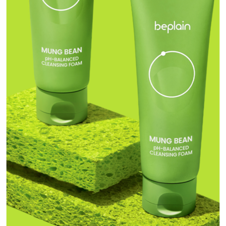 Мягко-кислая очищающая пенка Biplane Green Bean, 80 мл (скидка -46%)